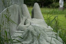 Woman (part of) "Greek myth of creation" Taconic Sculpture Park