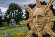 "Sun head" Taconic Sculpture Park