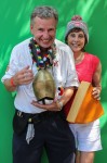 Cindy and me in front of a Green screen 