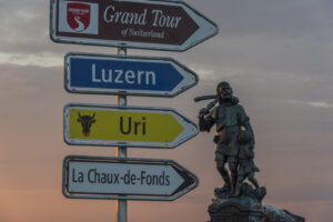 Original Swiss road signs