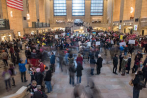 It is getting busy at Grand Central Station