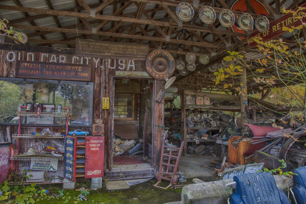 Old Gas Station office.