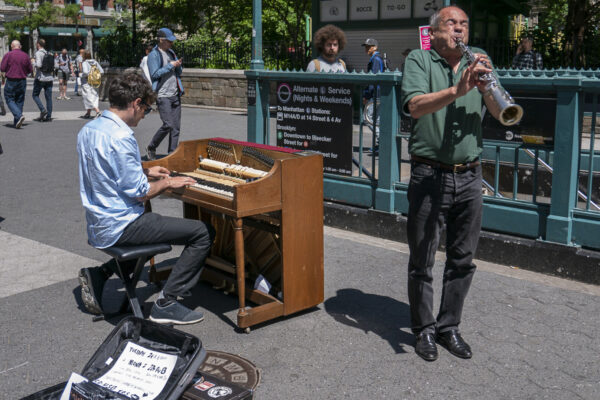They were great and full of energy at Union Square.