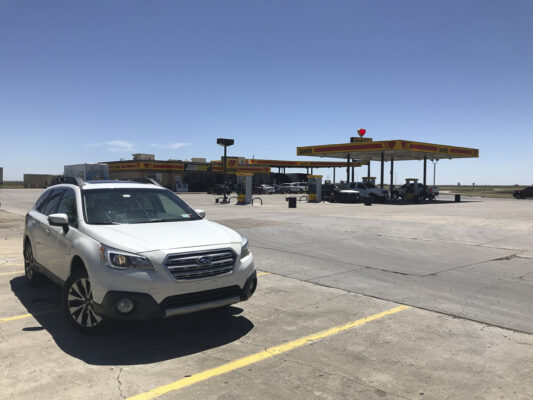 Gas station in Texas