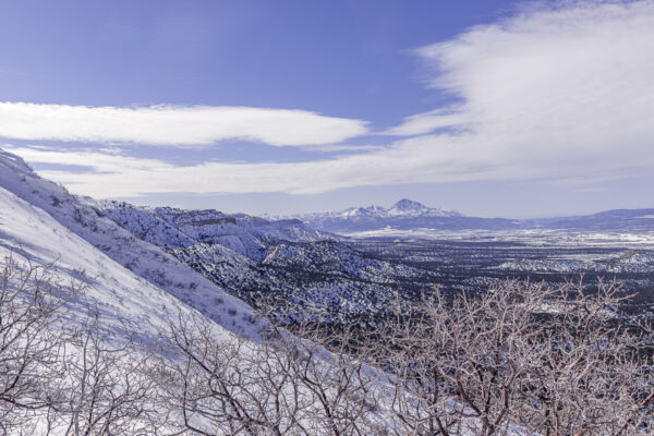 In the far distant mountains in Utah