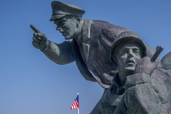 Part of a monument in honor of the US Navy. (It was inaugurated in 2008)