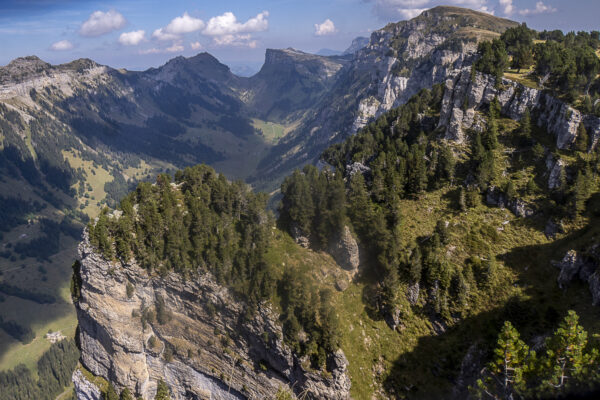 View from the Niederhorn. Elevation 1963müM / 6450ft