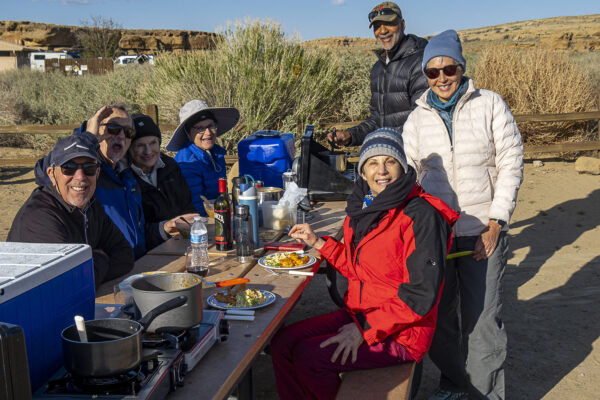 Left to right: Adrian, Vance, Gretchen, Susan, Michael, Sabrina, Cindy