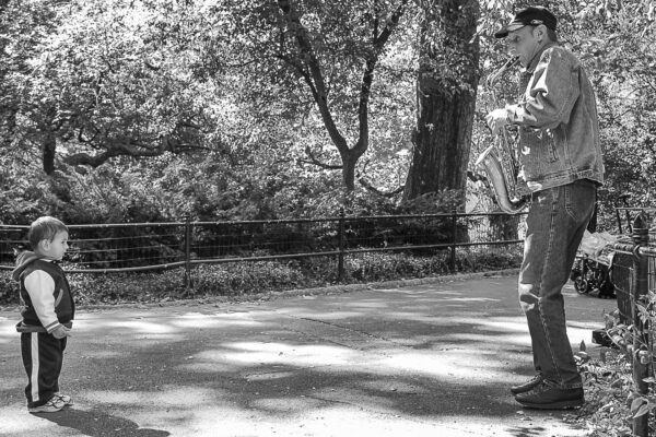 a sweet connection between older & young