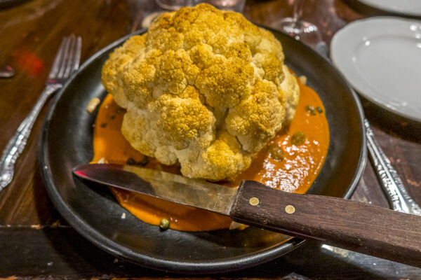 That's what I received when I ordered "Oven Roasted Cauliflower"